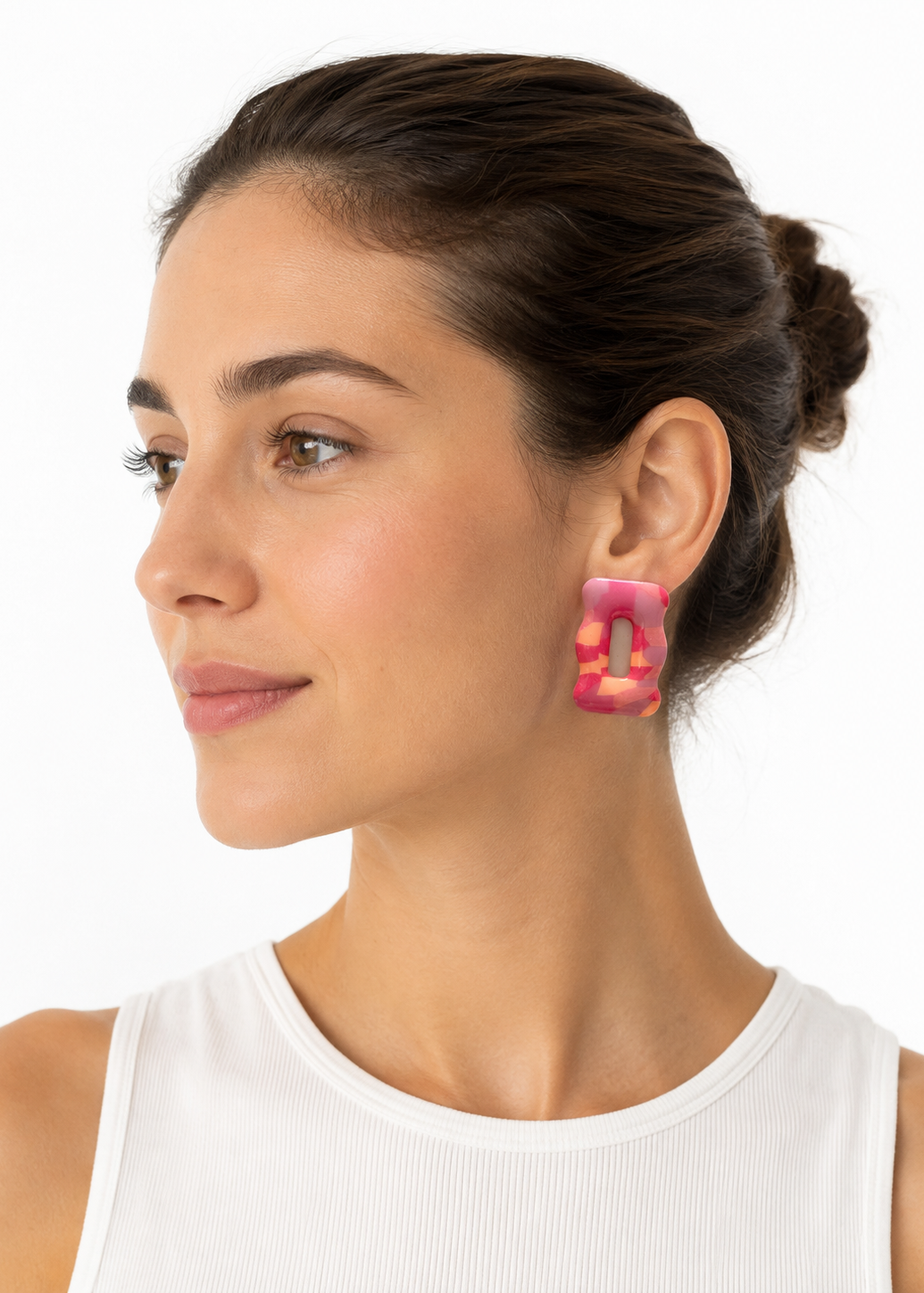 Wavy Square Rosa