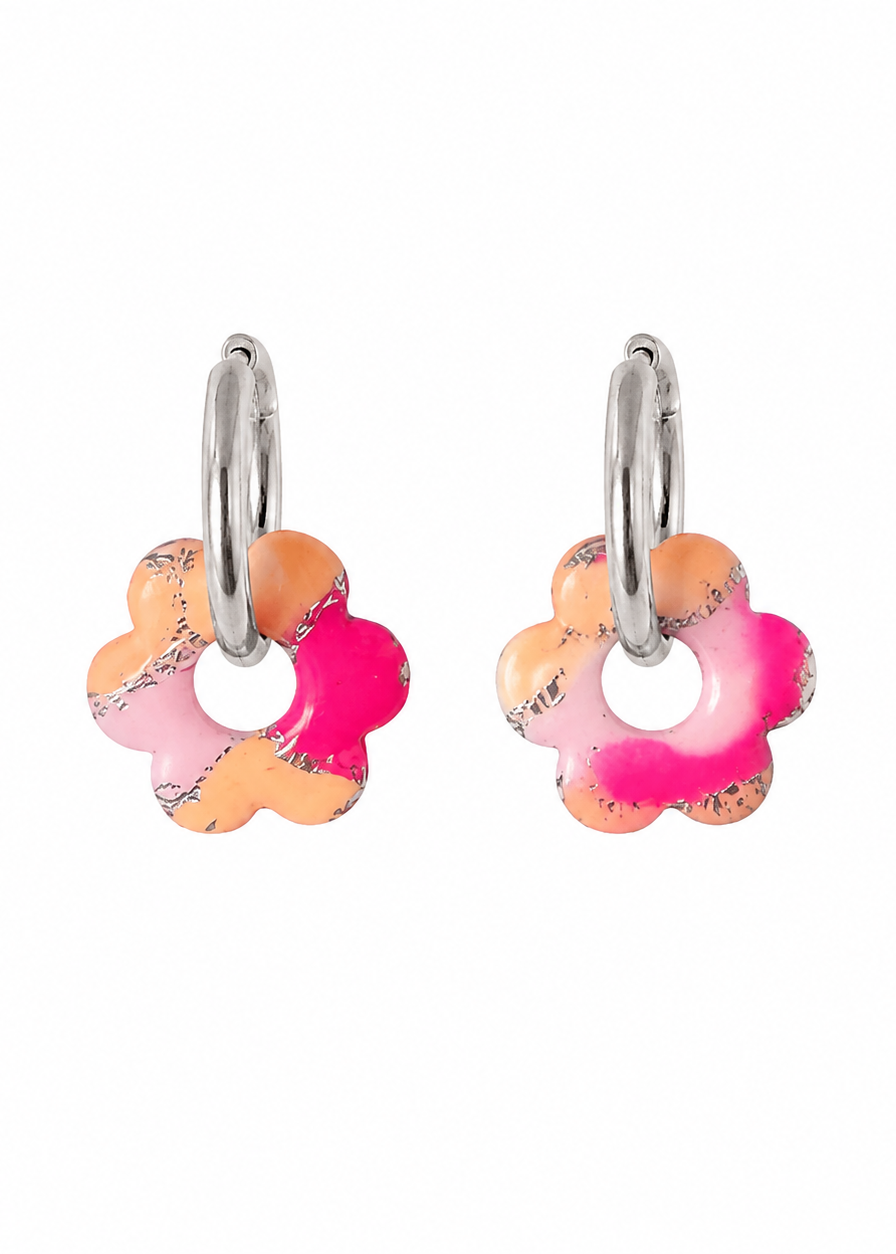 Sakura Rosas y Naranja