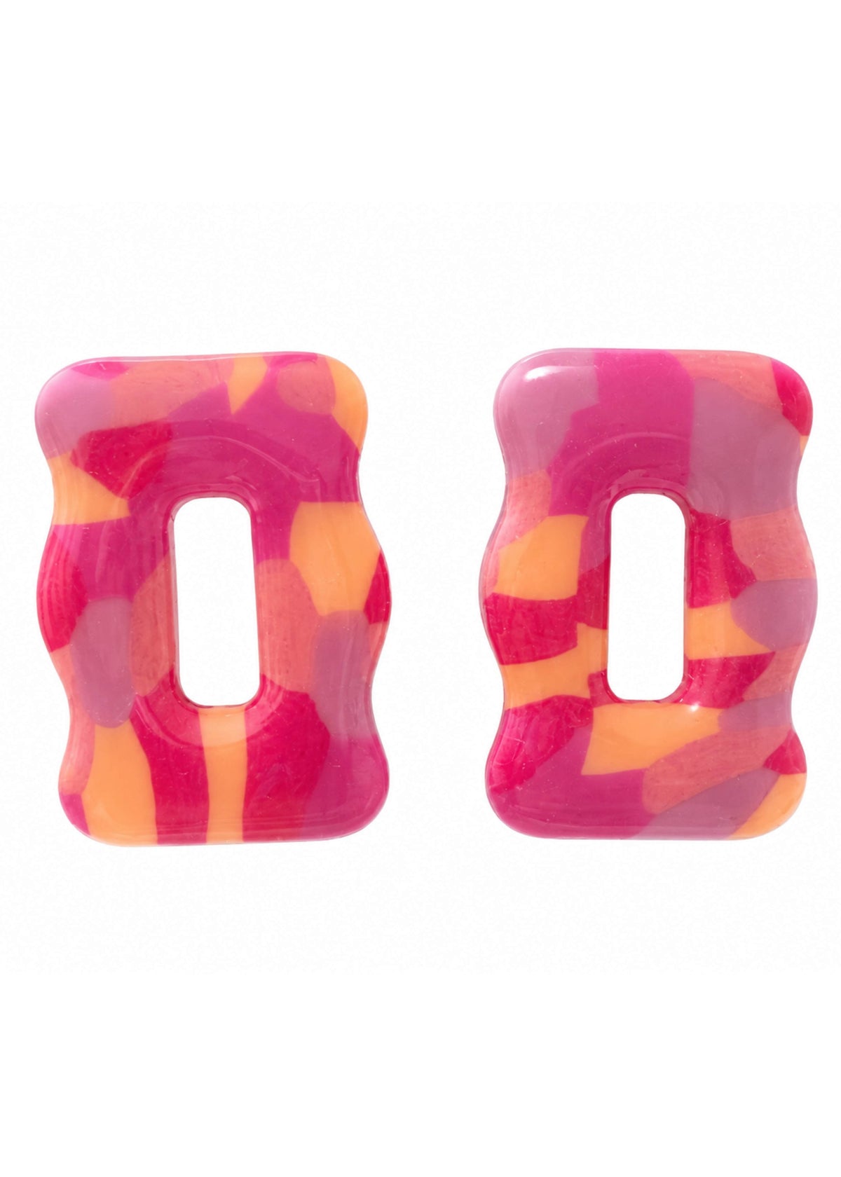 Wavy Square Rosa