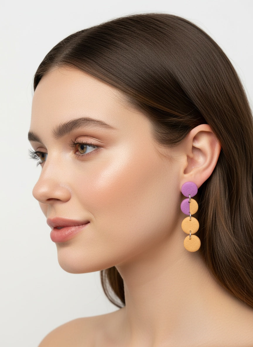 Confetti Lilac & Orange