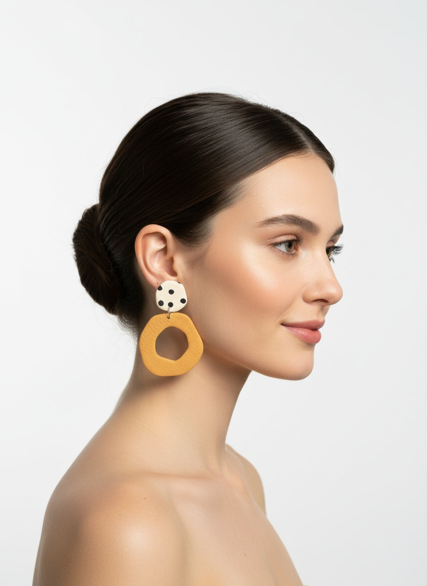 Lolitas Naranja y Polka Dots