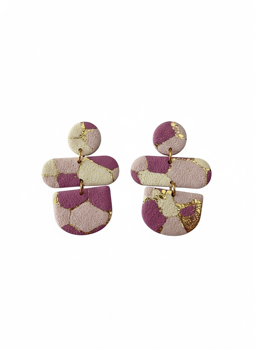 Geometric Trilogy Pink